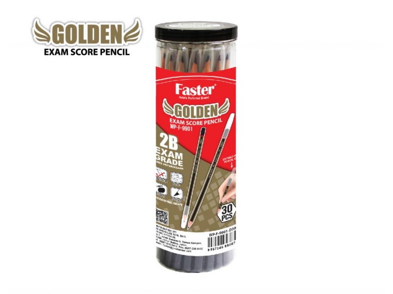 GOLDEN EXAM SCORE 2B PENCIL DRUM