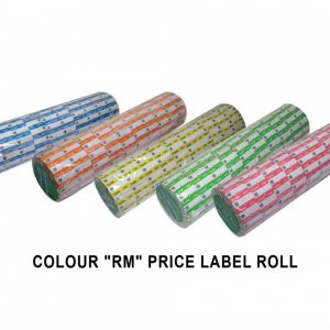 COLOUR "RM"PRICE LABEL ROLL