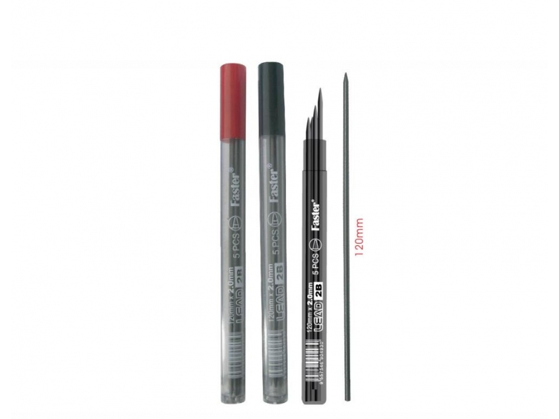 PENCIL LEAD 120MM x 2.0MM