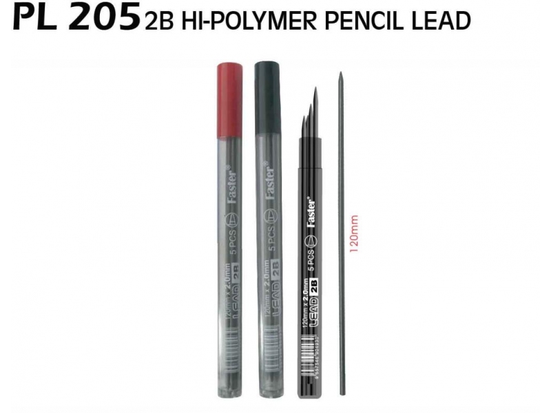 PENCIL LEAD 120MM x 2.0MM