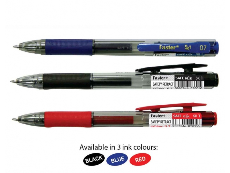 SAFE CLICK 0.7MM GEL PEN