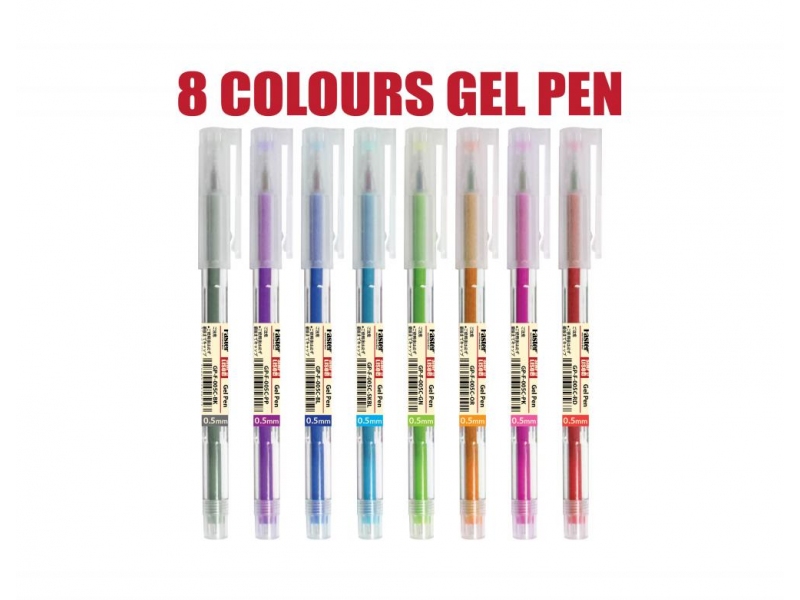 SIMPLISO 0.5MM COLOUR GEL PEN