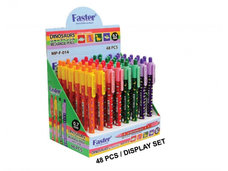 DINOSAURS MECHANICAL PENCIL 0.7MM