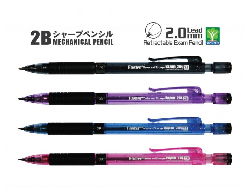 RETRACTABLE EXAM PENCIL 2.0MM