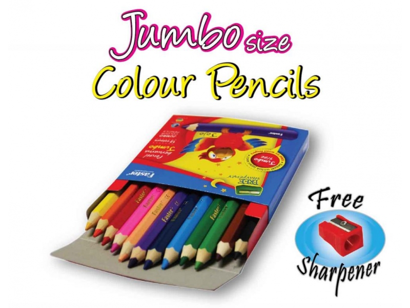 JOJO COLOUR PENCILS 12S