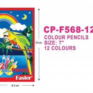PARROT COLOUR PENCILS 12L