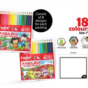 FABULOUS COL. PENCILS 18L
