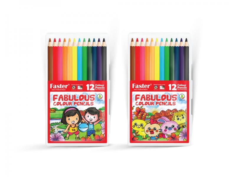 FABULOUS COL. PENCILS 12L