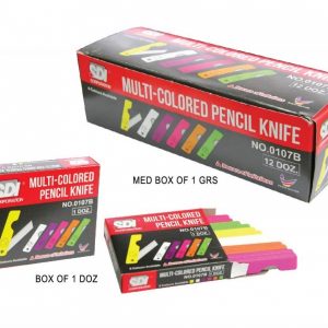 MULTI-COLORED PENCIL KNIFES