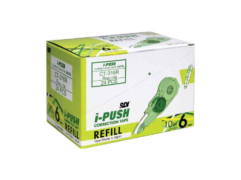 i-PUSH CORRECTION TAPE