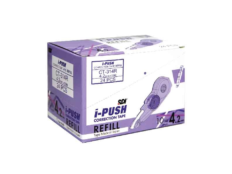 i-PUSH CORRECTION TAPE