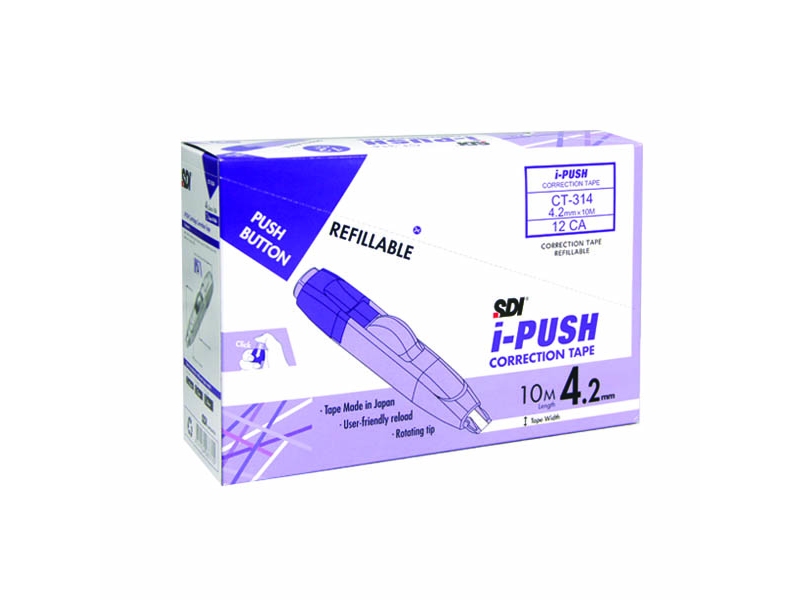 i-PUSH CORRECTION TAPE