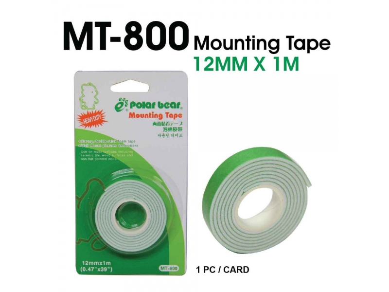MOUNTING TAPE 12MM x 1M