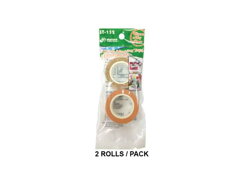 PB STYLISH MASKING TAPE (15MM*10Y*2'R)