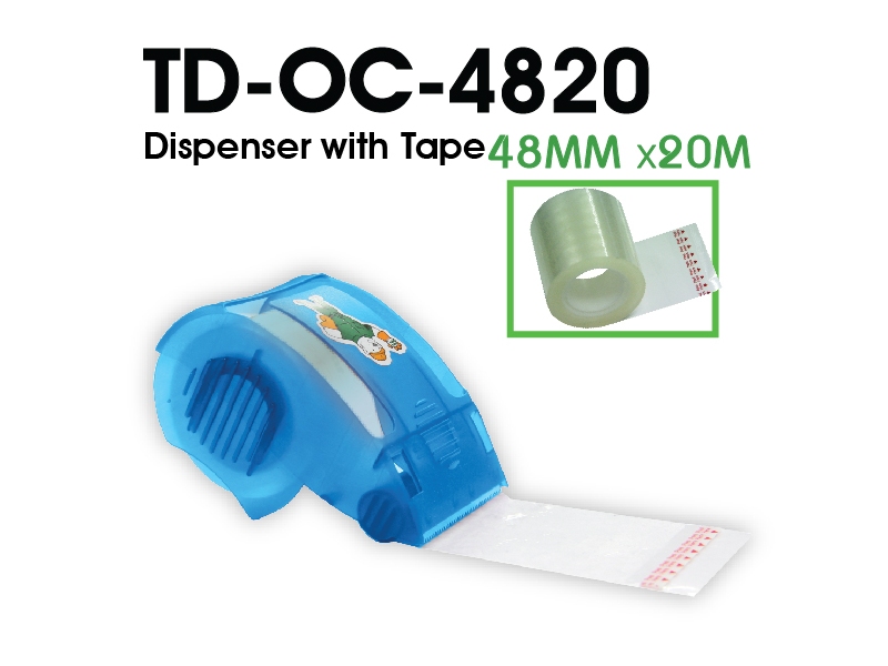 DISPENSER W/TAPE 48MM x 20M