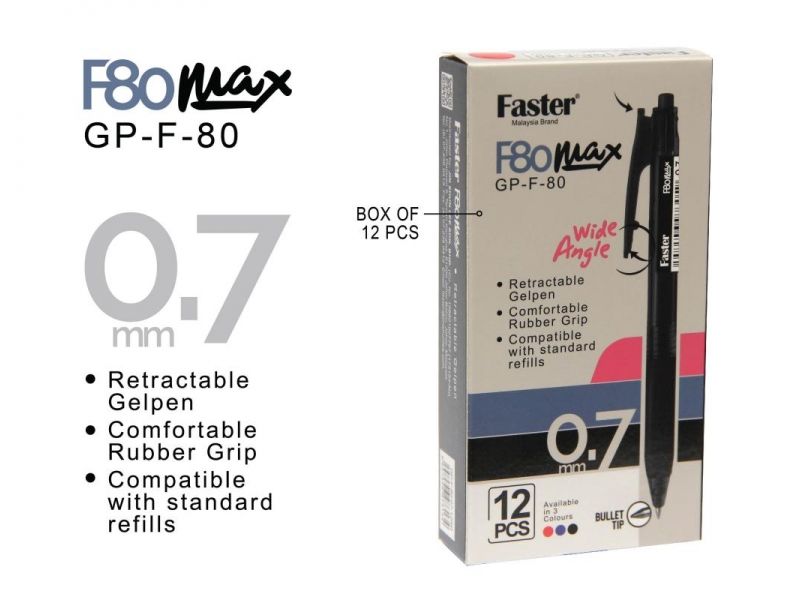 MAX GEL PEN 0.7MM