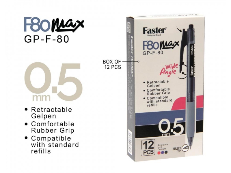 MAX GEL PEN 0.5MM