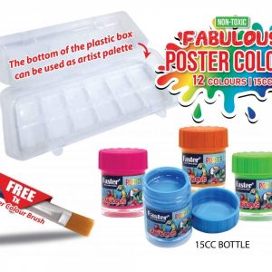 POSTER COLOUR 12 COLOURS